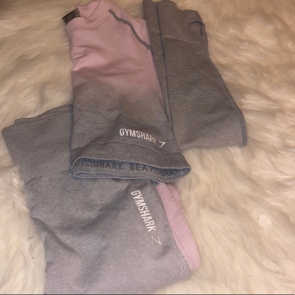 RARE and out of stock!Gymshark Ombre seamless set!